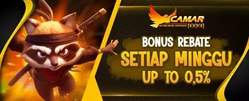 Weekly Rebate Slot Game promotion banner